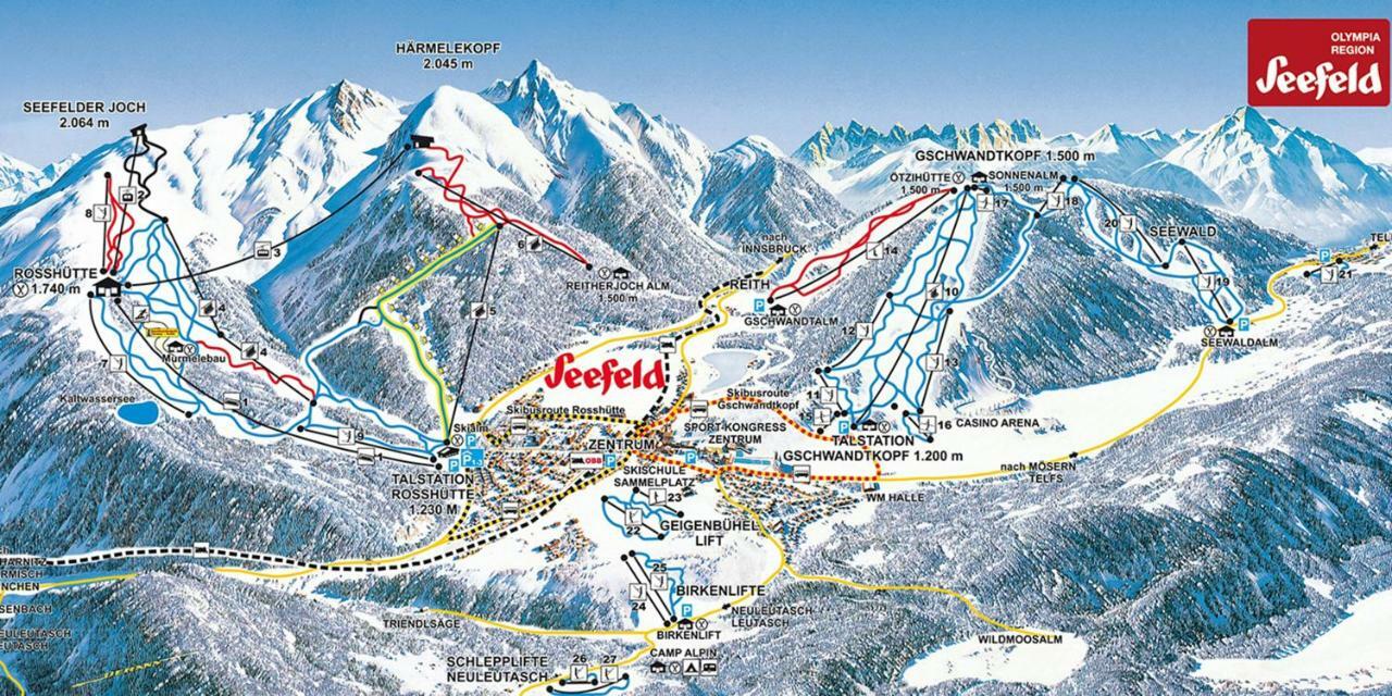 Family Friendly Chalet - Central With Beautiful Mountain Views Seefeld in Tirol Exterior foto